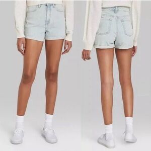 Wild Fable High Rise Jean Shorts